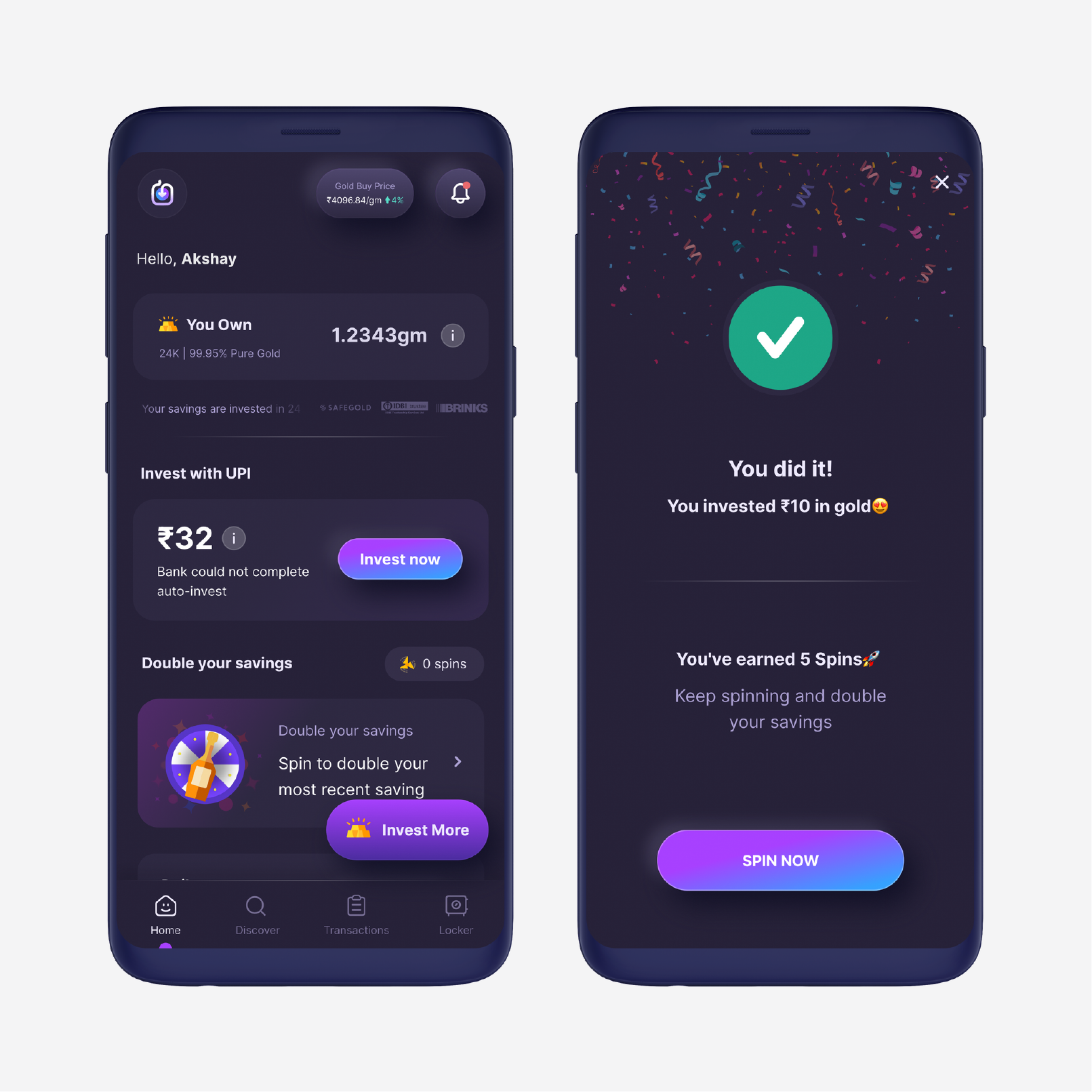 Product Design Case Study: Fintech Small Savings App