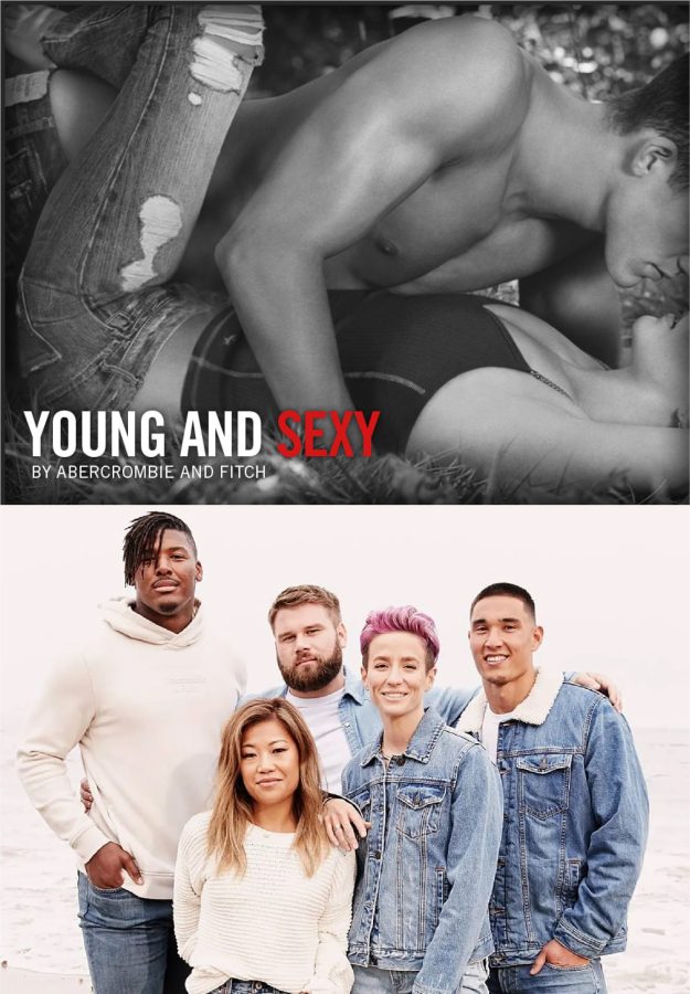 old and new abercrombie ads.